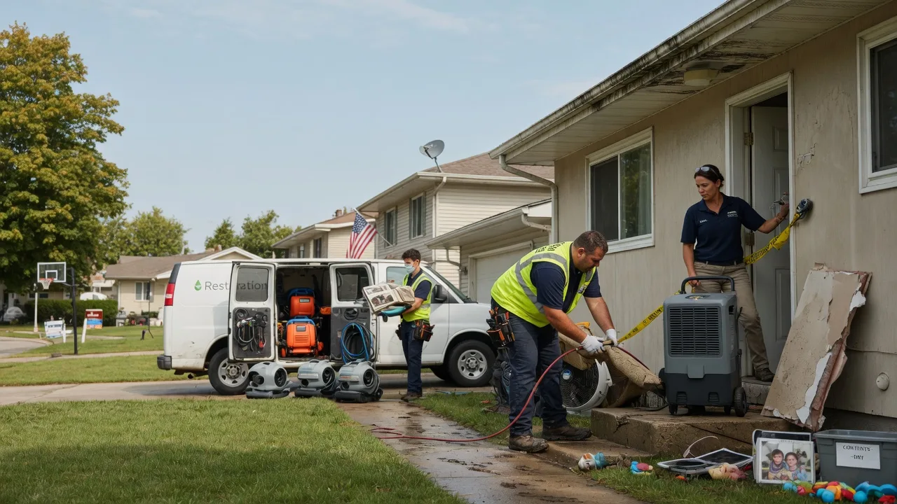 Water Damage Restoration in East Bend, NC near me